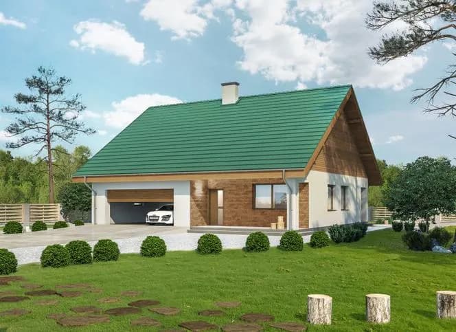 Jaką elewację wybrać do domu z zielonym dachem, by zachwycał wygląd?