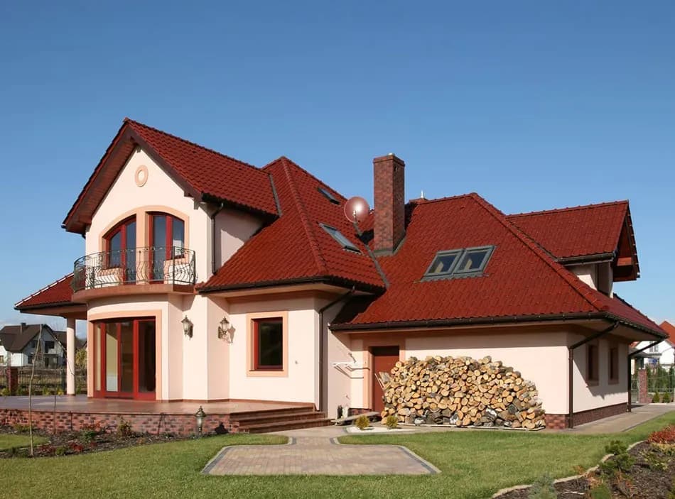 Bordowy dach jaka elewacja - idealne kolory, które zachwycą Twoją fasadę