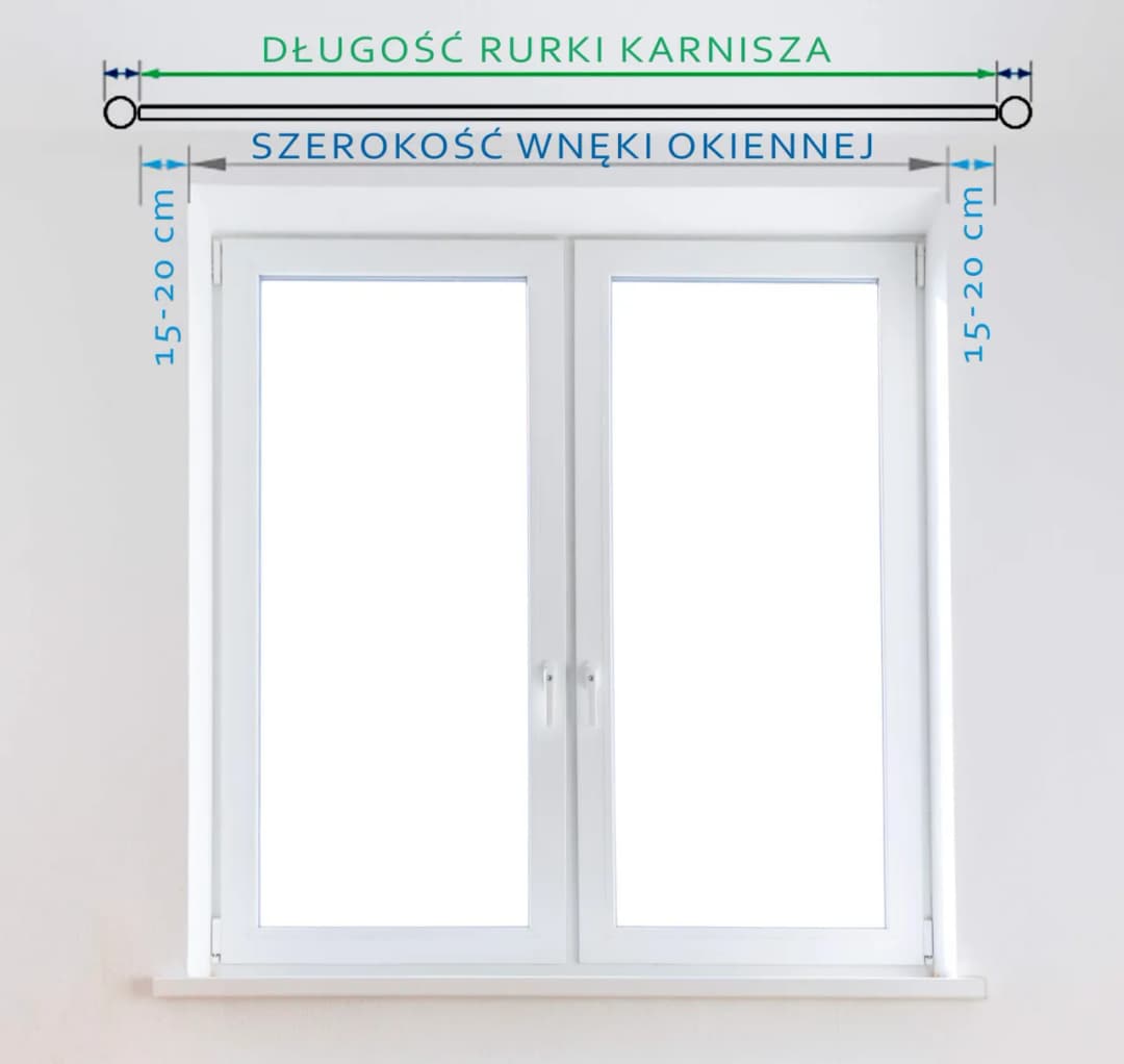 Karnisz ile cm od okna? Kluczowe odległości dla idealnego montażu.
